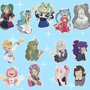 Project Sekai Colorful Stage Die-Cut Sticker Sets