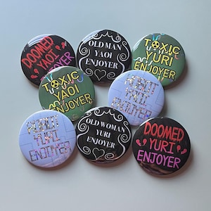 Yaoi Yuri Buttons