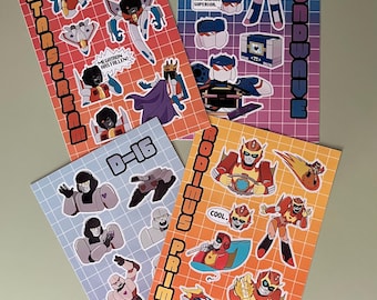 Transformers Sticker Sheets
