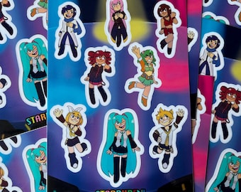 Vocaloid Sticker Sheet