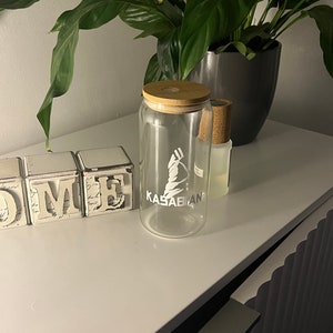 Kasabian glass can