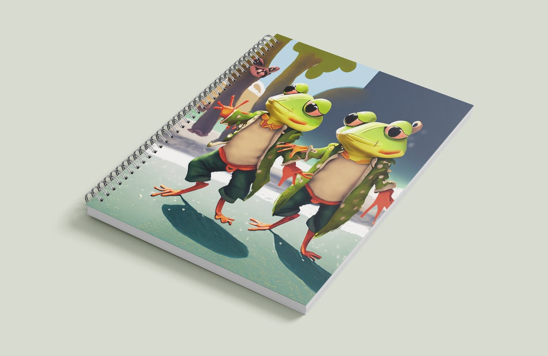 Introducing the Frog Puppet Notebook: Leap Into Creative - Etsy