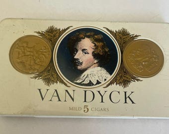 Van Dyck Cigar tin