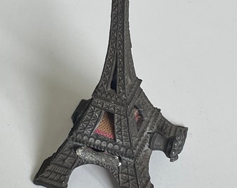Antique Eiffel Tower, Tape Measure, c1890, Paris gift