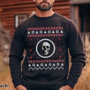 Goth christmas sweater sales