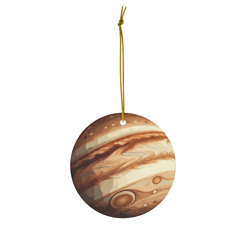 Jupiter Ornament, Jupiter Christmas Ornament, Solar System