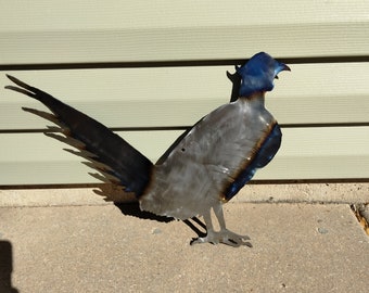 Metal pheasant