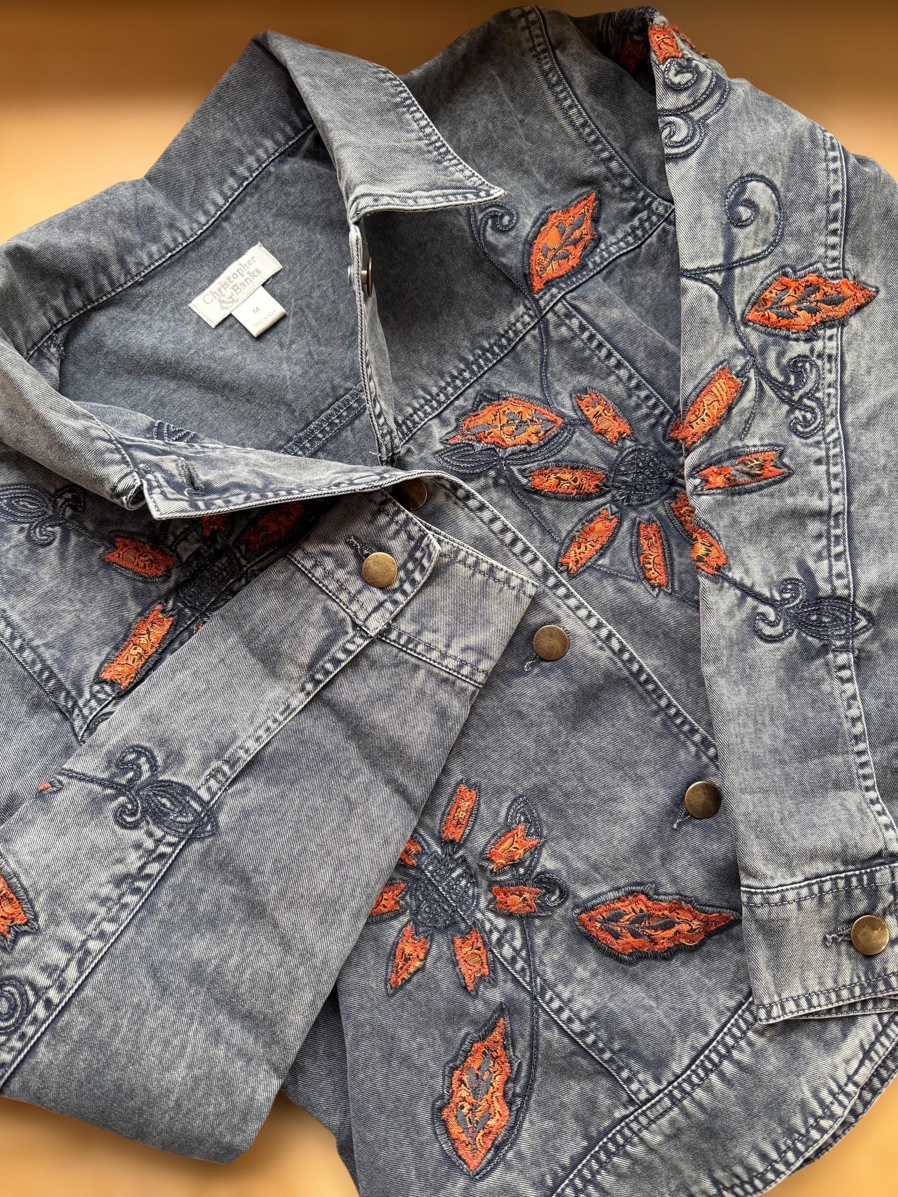 Veste En Polaire Imprimée Christopher Banks - Taille M - Très Bon état - Automne