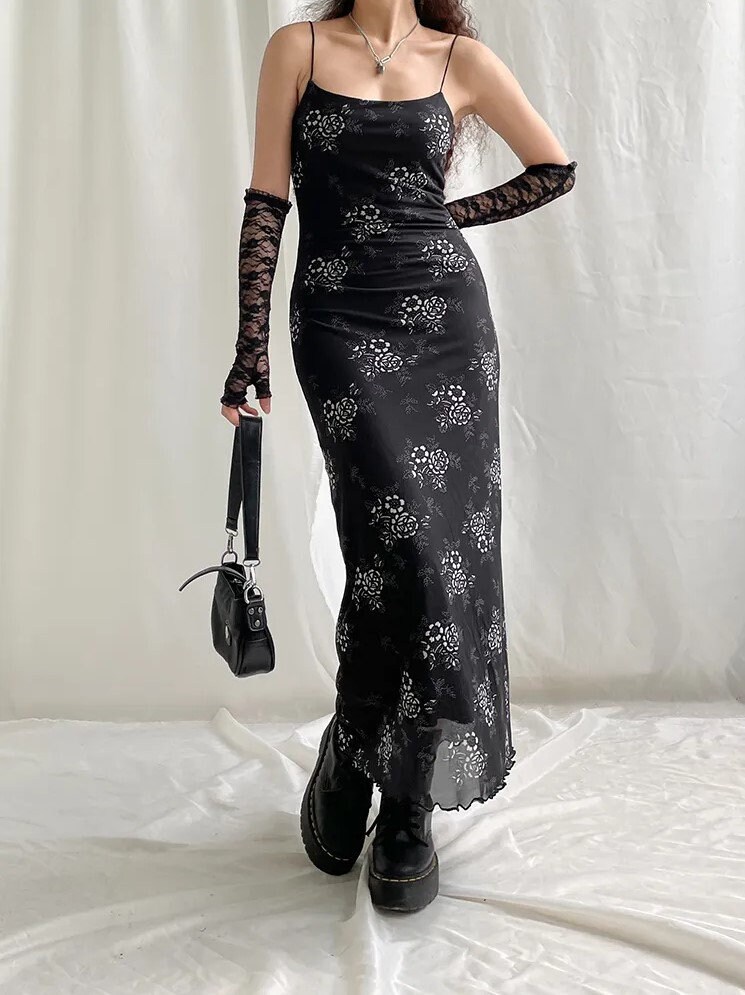 Gothic summer dresses cheap