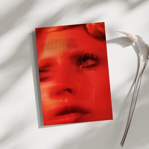Printable Wall Art | Portrait | Crying Lady | Popart
