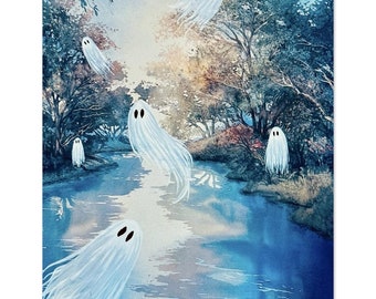 Wydruk artystyczny Haunted Creek, 8" x 10"