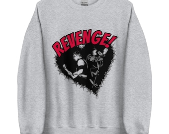 Sweter z nadrukiem Emo Music Revenge Band