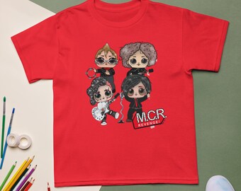 Koszulka z uroczym zespołem Emo Dolls – młodzieżowa koszulka muzyczna