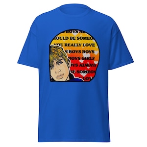 Girls Boys Band Tee - Comic Art Music Shirt, 90s, Retro, Britpop, Damon Albarn