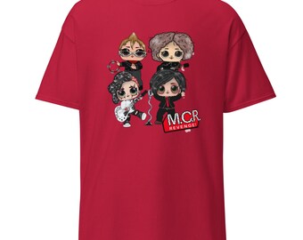 Uroczy T-shirt z motywem zespołu Revenge Emo Dolls