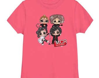 Uroczy t-shirt dla malucha z zespołem Emo – inspirowany zespołem My Chemical Romance