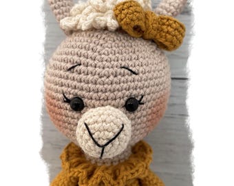 Amigurumi crochet pattern - Libby the Llama (ENGLISH ONLY)