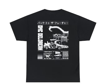 Regreso al futuro DMC DeLorean Vintage camiseta gráfica unisex