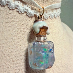 Mermaid Potion Bottle Necklace