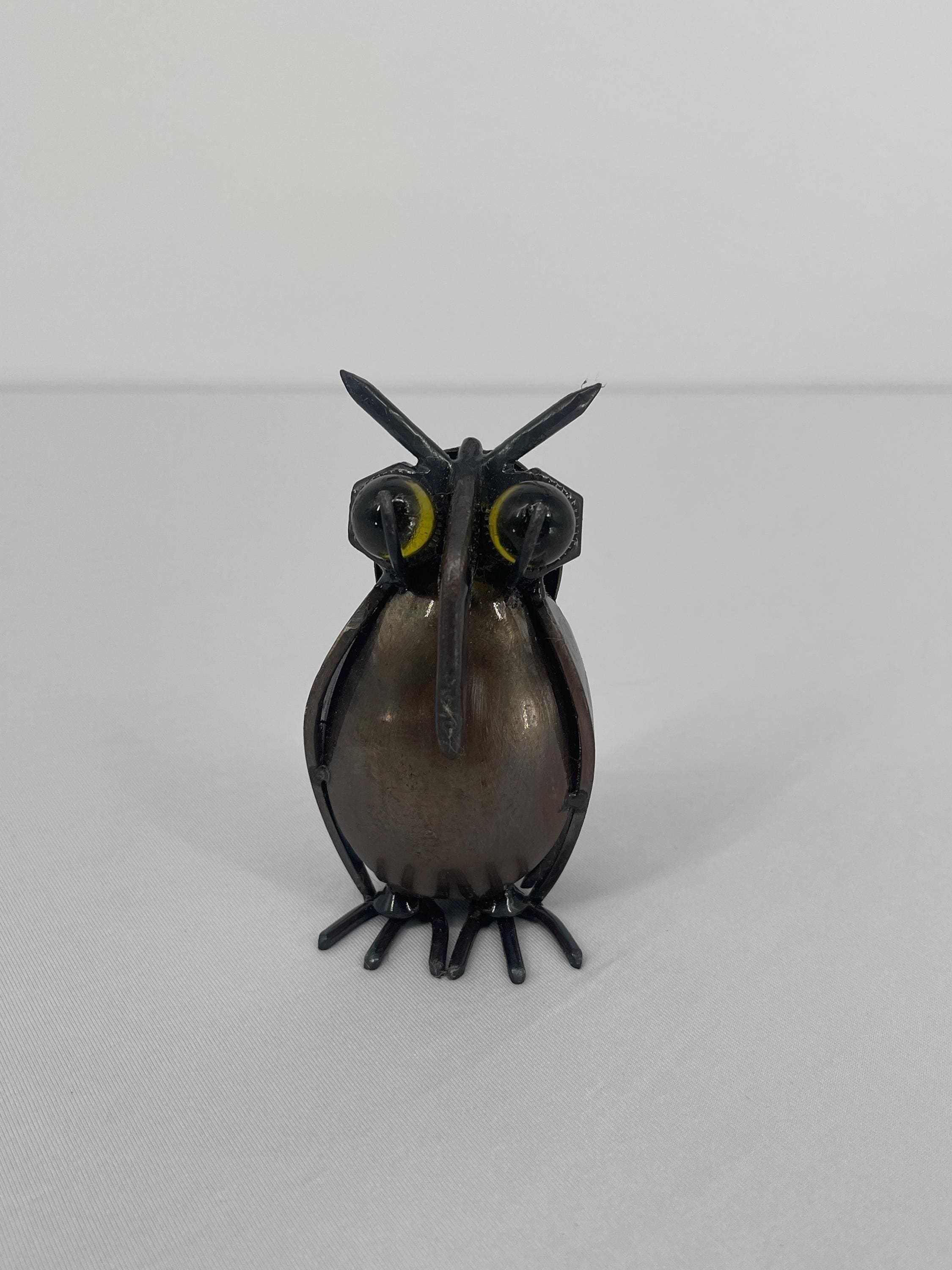 Owl Metal Art Figure By SEVAK
