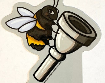 Trombone, Euphonium, or Tuba Sticker: "Have You Buzzed Today?"