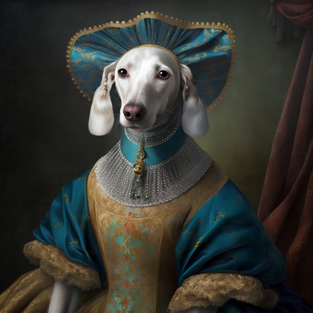 Noble Afghan Hound Etsy