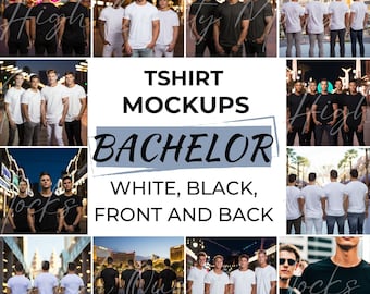 Bachelor Party Shirt Vegas Mockup Bundle, Bachelor Party Shirt Mockup, Group Mockup Shirt, Group Shirt Mockup, Group Shirts Mockup Bundle