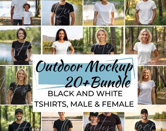 Lake Tshirt Mockup Bundle, Hiking Shirt Mockup, Matching Shirts Mockup, Mockup Bundle, Mockups Online, Outdoor Mockup Bundle, Father Shirts