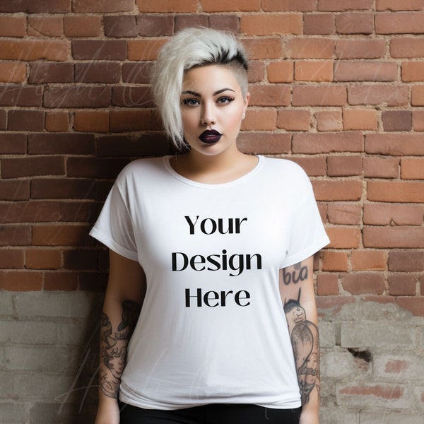 Gothic Shirt Mockup, Gothic Mockup, Gothic Clothing Mockup, Witchy, Punk, Alternative, White Shirt Mockup, Shirt Mockup, Scary Mockup, Dark