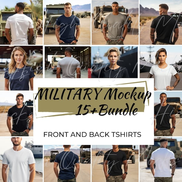 Military Tshirt Mockup Bundle, Veteran's Day Mockup, Military Mockup, Navy Tshirt Mockup, Army Tshirt Mockup, Airforce Mockup, Veteran Shirt