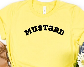 Mustard Tee, O's Fan Shirt, Baltimore Condiment Race, Mustard Ketchup Relish Race, Fun Mustard Shirt, Oriole Game Shirt