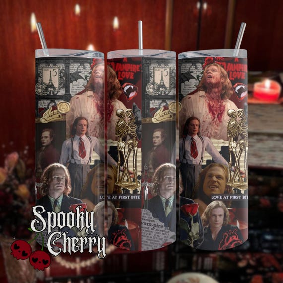 20 oz Lestat, Interview With A Vampire, Romantic Gothic Vampire Horror Skinny Tumbler
