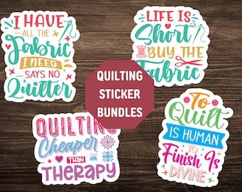 craft sticker for quilt lover gift laptop sticker funny sewing machine sticker for sewing enthusiast quilt gift idea sewing decal for phone