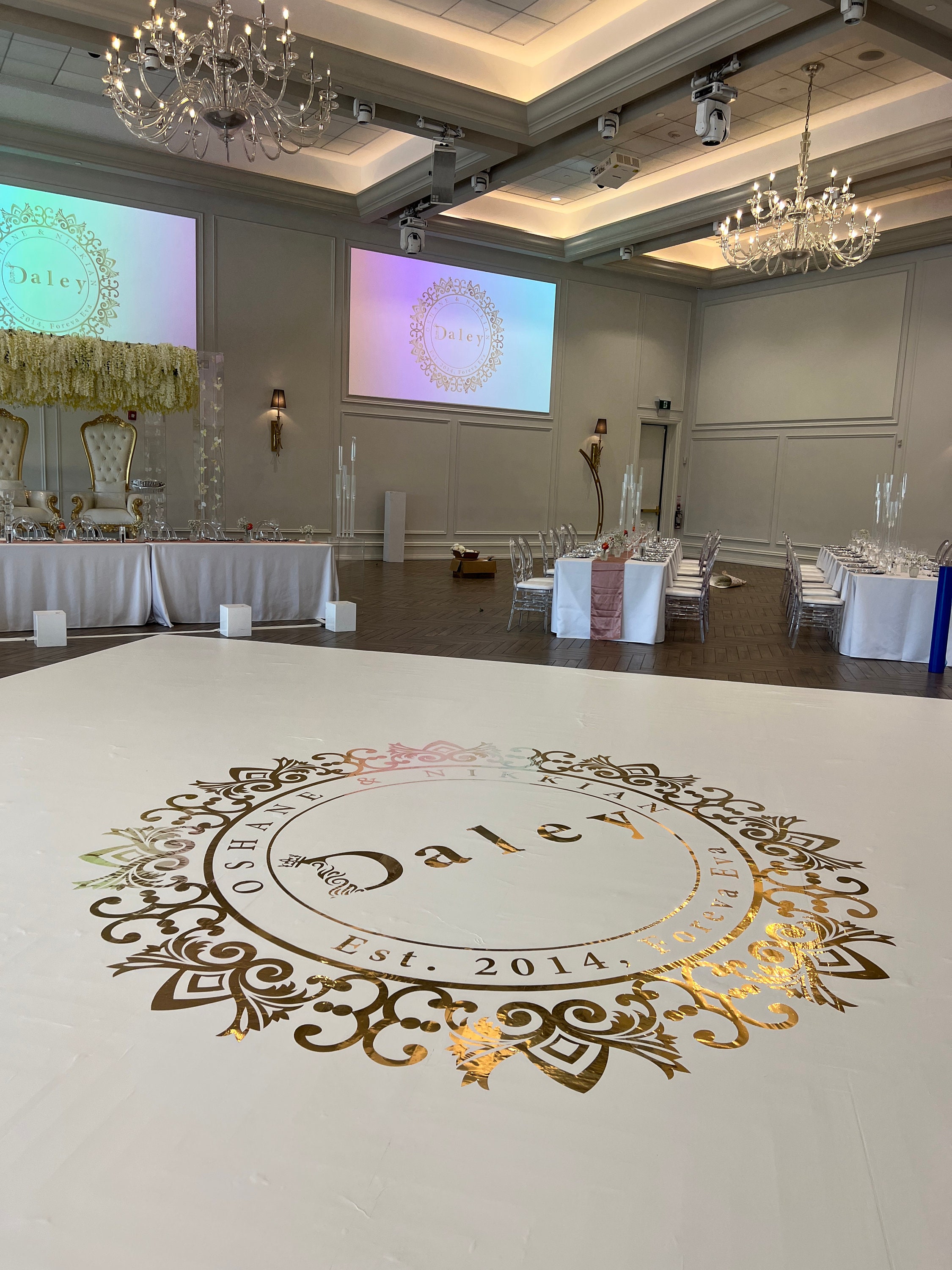 Dance Floor Decal Wedding Floor Decal Vinyl Floor Decals Etsy