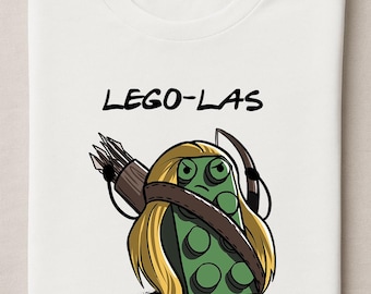Bricks -Legolas Pun Shirt | Funny Elf Archer Parody Tee | Geek Pun T-Shirt | Nerdy Gift for Fantasy Fans