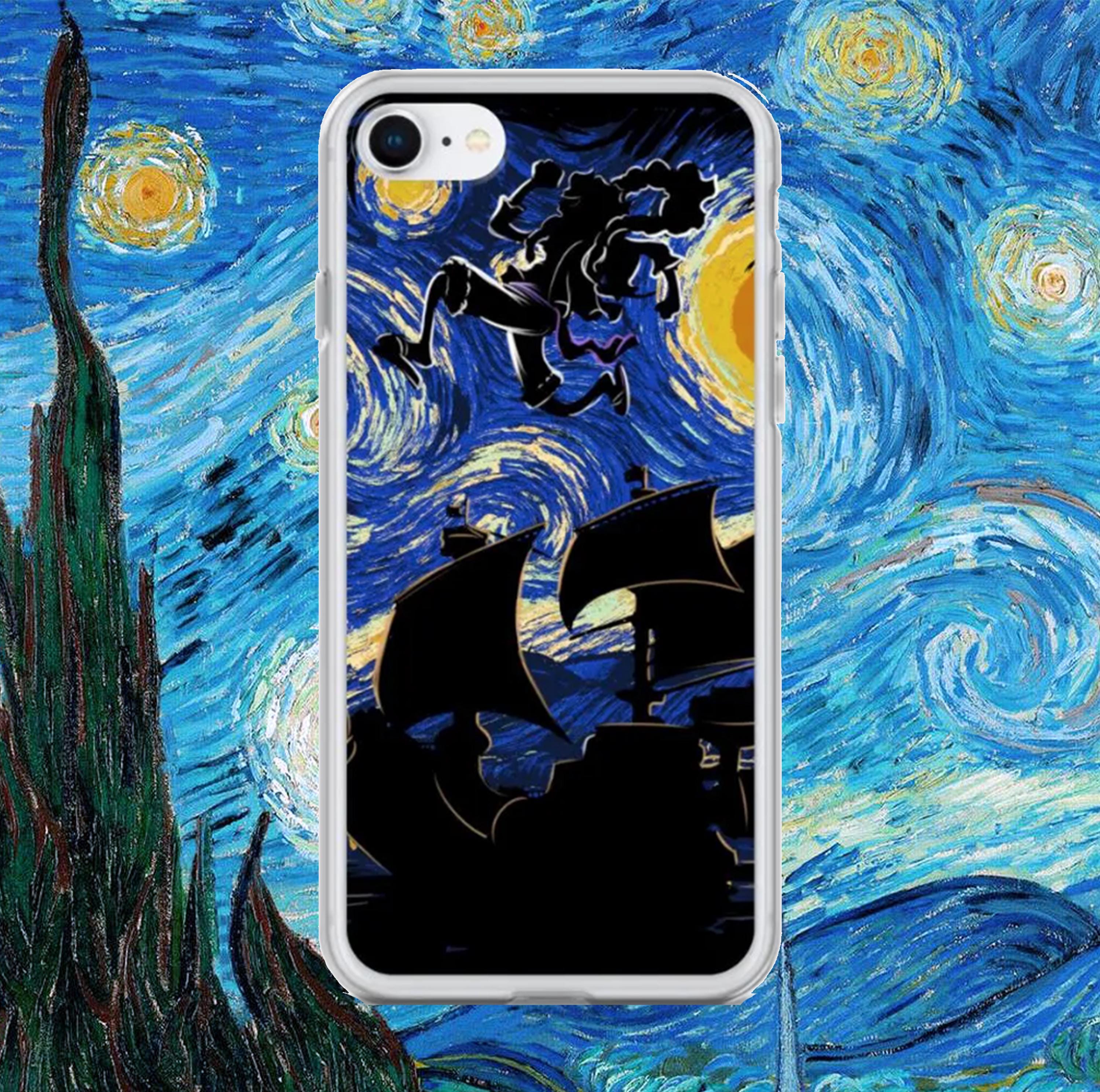Nika transparent iPhone cover in Starry Night Nika transparent iPhone cover in Starry Night