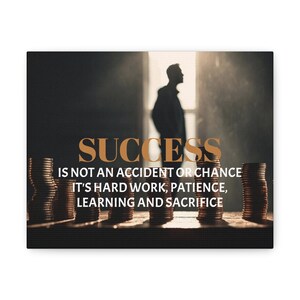 Success Motivational Canvas image 4
