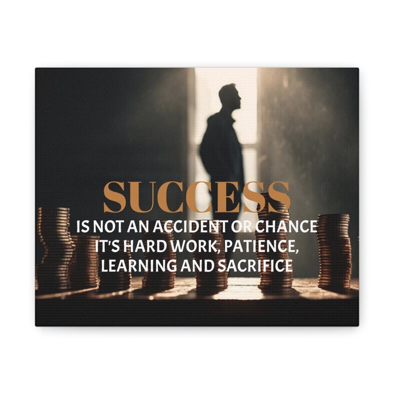 Success Motivational Canvas image 4