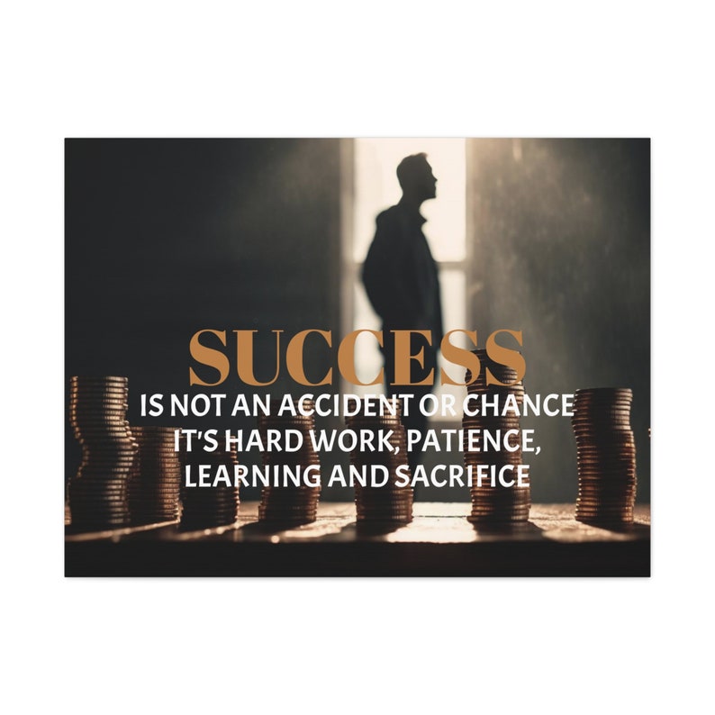 Success Motivational Canvas image 9