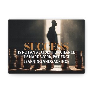 Success Motivational Canvas image 2
