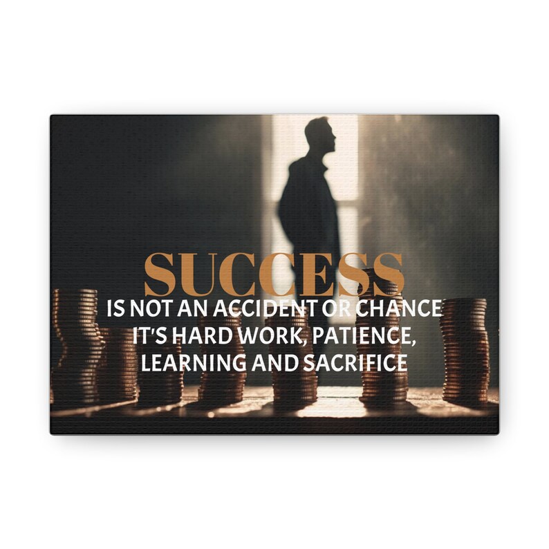 Success Motivational Canvas image 2