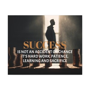 Success Motivational Canvas image 3