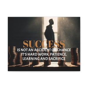 Success Motivational Canvas image 6