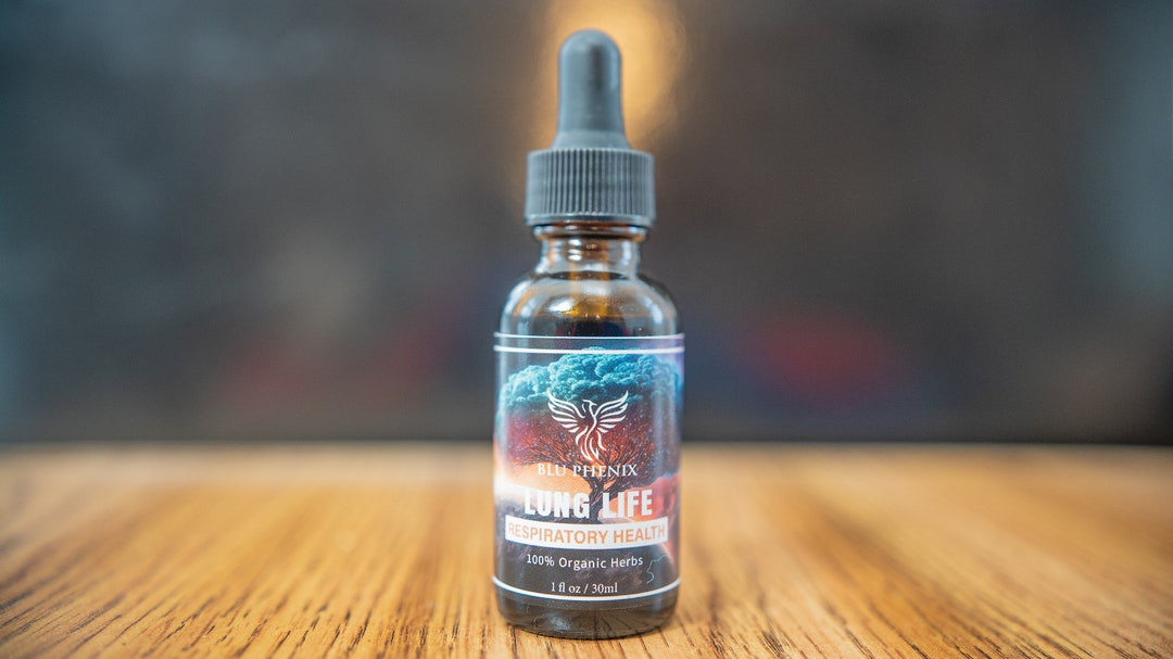 Lung Life Lung Detox Smoker's Lungs RESPIRATORY HEALTH Tincture Mucus