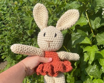 Crochet doudou lapin