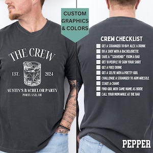 Custom Bachelor Party  Game t-shirt, Groomsmen t-shirt, Custom Bachelor Party Gift, Funny Bachelor Shirt, Personalized Bachelor shirts
