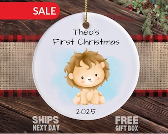 Boy's Christmas Ornament, Personalized Name Ornament for Boy Christmas Ornament Boy Christmas Ornament Keepsake Kid's Christmas Ornament