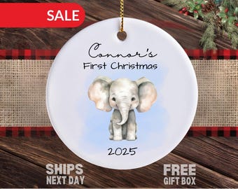Boy's Christmas Ornament, Personalized Name Ornament for Boy Christmas Ornament Boy Christmas Ornament Keepsake Kid's Christmas Ornament