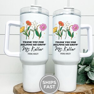 Teacher Appreciation Gift, Personalized Teacher 40oz Tumbler, Teacher Gift, Teacher Week, Back to School Gift, Thank You Gift Teacher