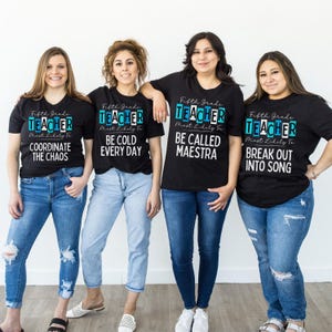 Fifth Grade Teacher Shirts, Most Likely To Team Teacher Tshirt, Back To School 5th Grade Teacher Shirt First Day Tee, Colorful Teacher Tees